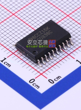 模数转换芯片ADC TLC0838CDWR SOIC-20 TI/德州 电子元件全新原装
