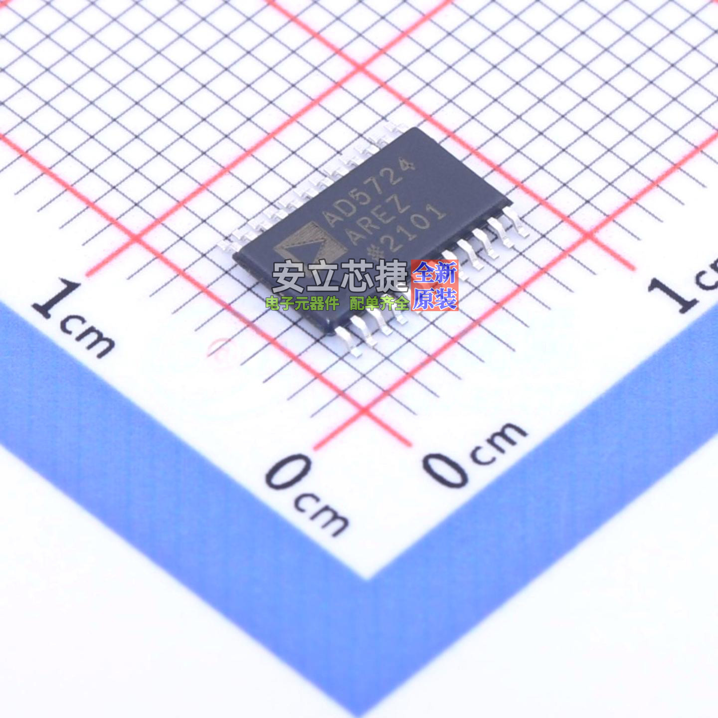 数模转换芯片DAC AD5724AREZ-REEL7 TSSOP-24 ADI(亚德诺) 元器件 - 实物图