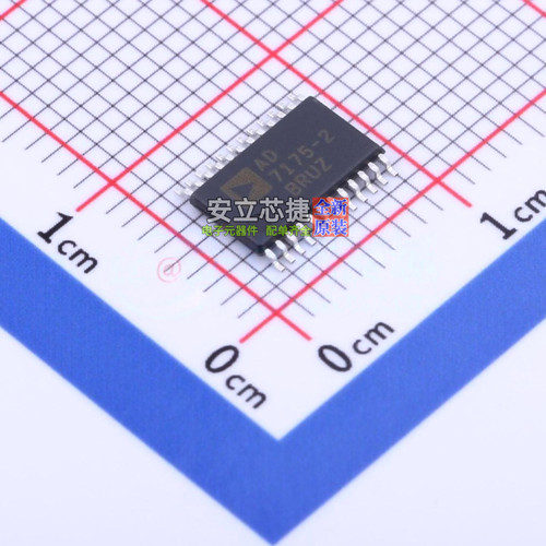 模数转换芯片ADC AD7175-2BRUZ-RL7 TSSOP-24 ADI(亚德诺) 元器件