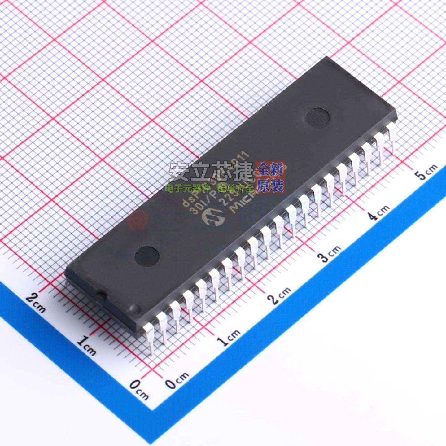 数字信号处理器(DSP/DSC) DSPIC30F4011-30I/P PDIP-40 MICROCHIP