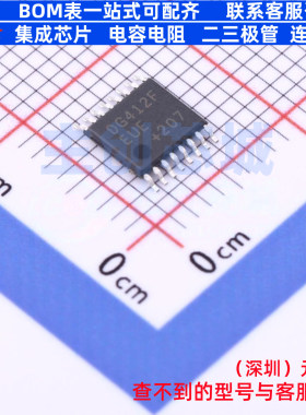 模拟开关/多路复用器 DG412FEUE+ TSSOP-16 MAXIM(美信) 全新原装