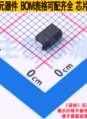 静电保护器(TVS/ESD) P4SMA200CA DO-214AC Littelfuse/力特
