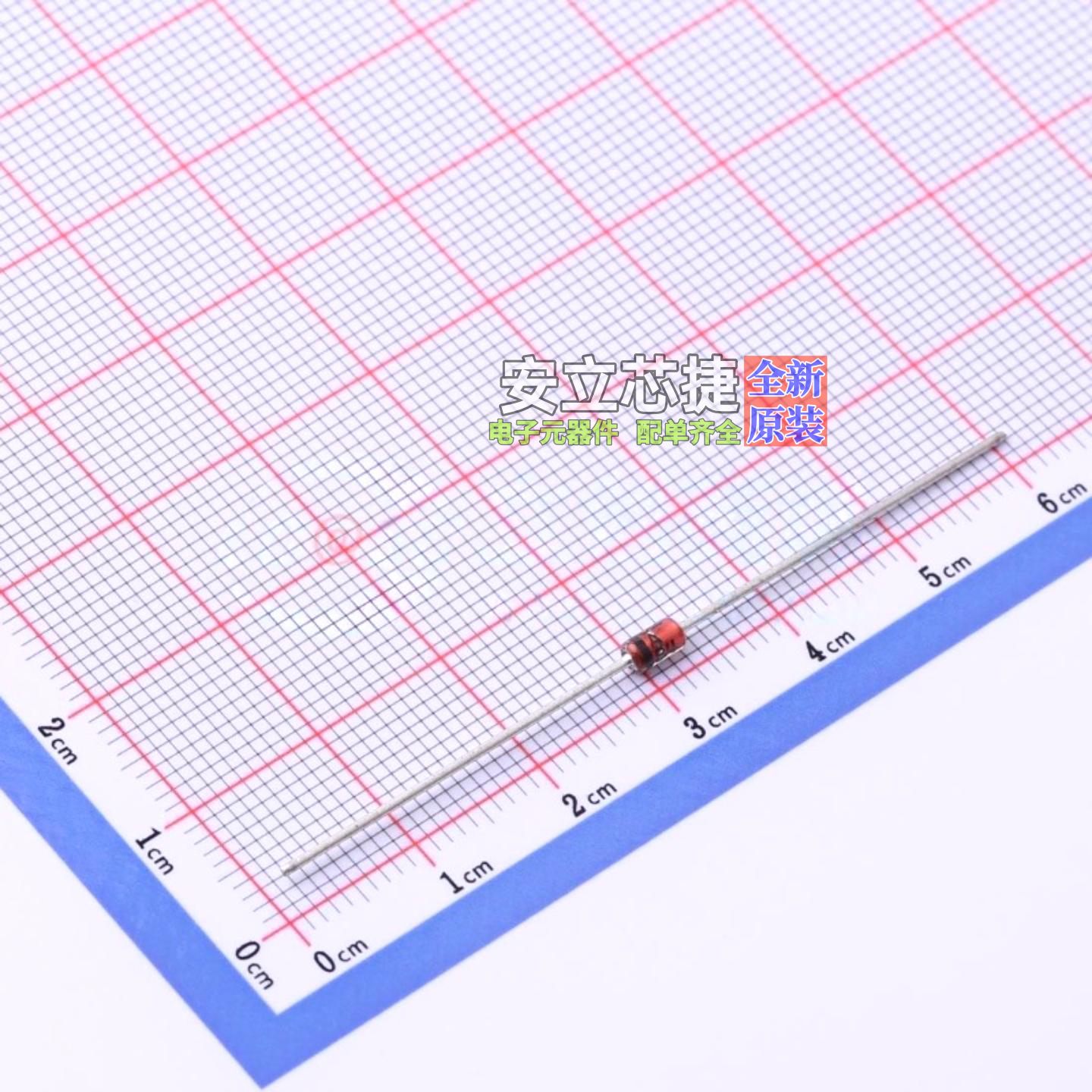 稳压二极管 1N4752A 插件,D2.03xL4.06mm onsemi(安森美) 元器件