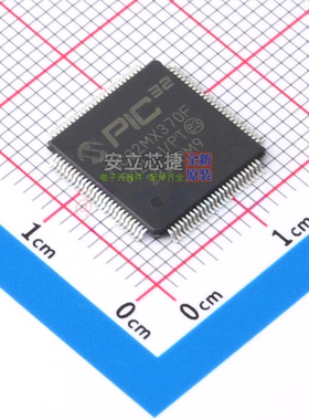 单片机(MCU/MPU/SOC) PIC32MX370F512L-I/PT TQFP-100 MICROCHIP(