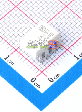 逻辑输出光耦 6N137SDVM SOP-8-2.54mm onsemi(安森美) 全新原装