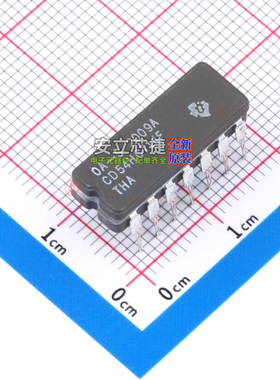 逻辑门 CD54HCT14F CDIP-14 TI/德州 电子元器件配单全新原装