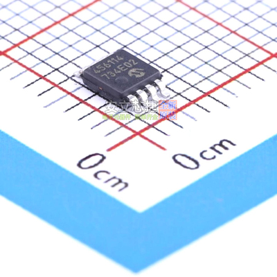 数字电位器 MCP4561-104E/MS MSOP-8 MICROCHIP(微芯) 电子元器件