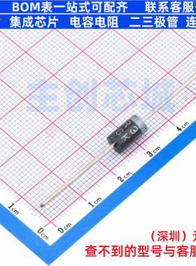 快恢复/高效率二极管 FR304 DO-27 电子元器件配单全新原装