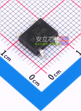 整流桥 DF1510S-T DF-S DIODES(美台) 电子元器件配单全新原装