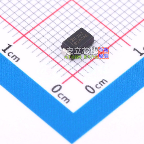 肖特基二极管 B290AE-13 SMA DIODES(美台) 电子元件配单全新原装