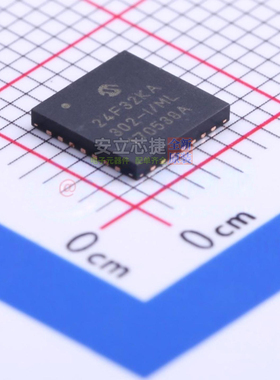 单片机(MCU/MPU/SOC) PIC24F32KA302-I/ML QFN-28 MICROCHIP(微芯