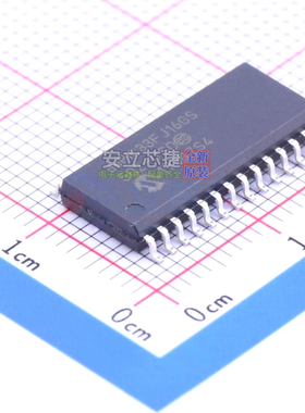数字信号处理器(DSP/DSC) DSPIC33FJ16GS502-I/SO SOIC-28 MICROC