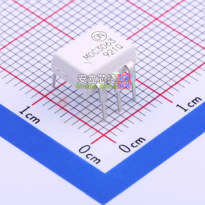 可控硅输出光耦 MOC3063M DIP-6 onsemi(安森美) 电子元器件配单