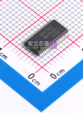 模数转换芯片ADC ADS7952SBDBTR TSSOP-38 TI/德州 电子元件配单