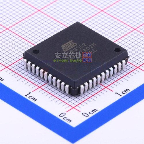 单片机(MCU/MPU/SOC) AT89S52-24JU PLCC-44(16.6x16.6) MICROCHI