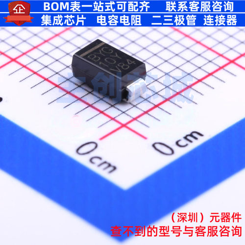 雪崩二极管 BYG10Y-E3/TR DO-214AC VISHAY(威世) 电子元器件配单