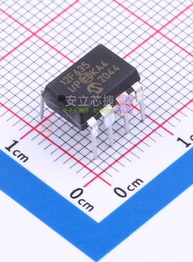 单片机(MCU/MPU/SOC) PIC12F635-I/P PDIP-8 MICROCHIP(微芯)