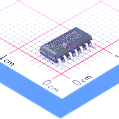 DC-DC电源芯片 UC3842ADTR SOIC-14 TI/德州 电子元器件全新原装