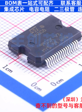 功率电子开关 VN808TR-E PowerSO-36 意法半导体 电子元器件配单