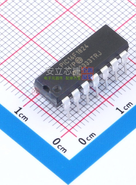 单片机(MCU/MPU/SOC) PIC16F1824-I/P DIP-14 MICROCHIP(微芯)