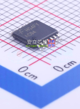反相器 74AC04MTCX TSSOP-14 onsemi(安森美) 电子元器件全新原装