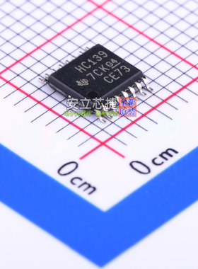 信号开关/编解码器/多路复用器 SN74HC139PWR TSSOP-16 TI/德州