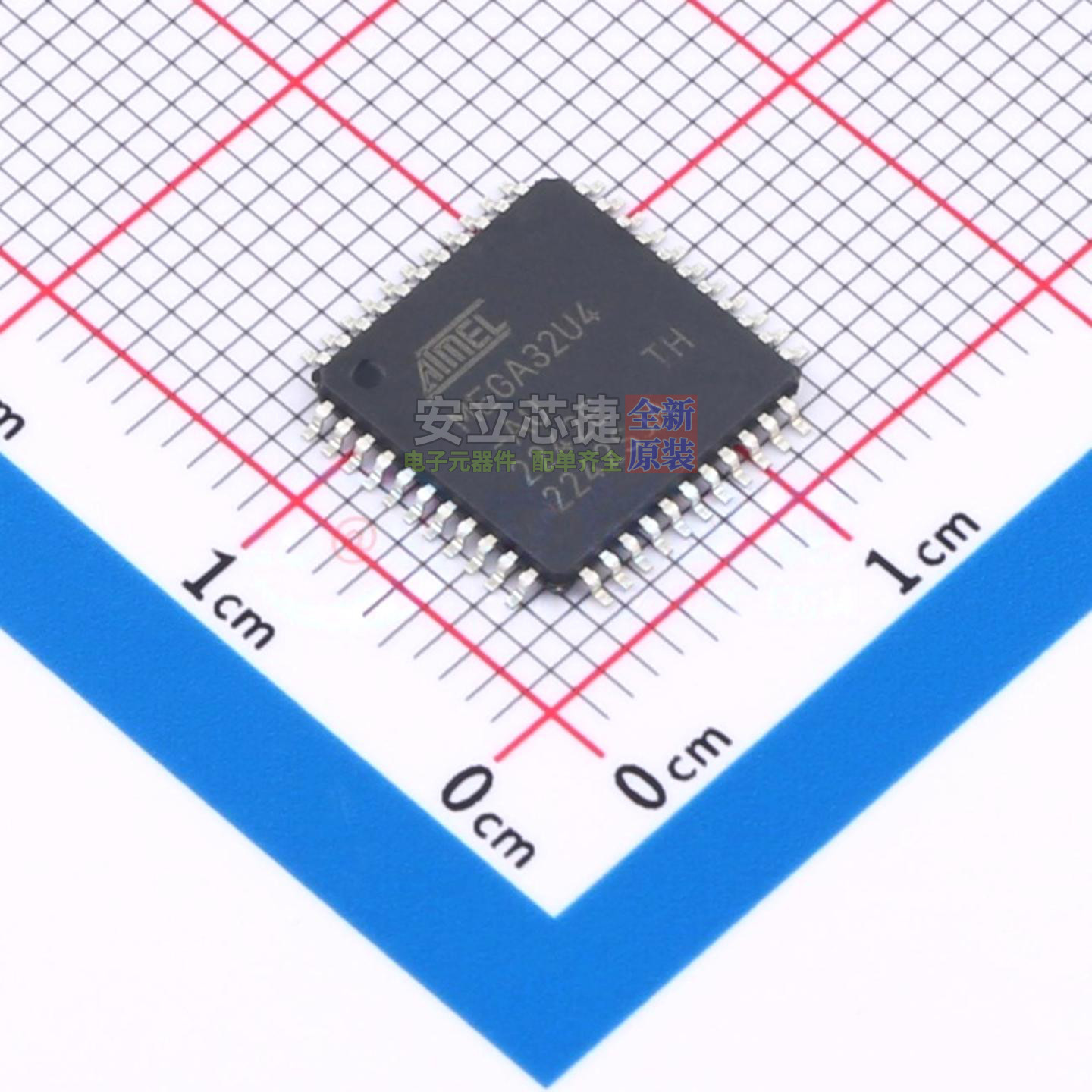 单片机(MCU/MPU/SOC) ATMEGA32U4-AUR TQFP-44 MICROCHIP(微芯)