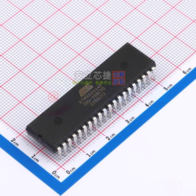 单片机(MCU/MPU/SOC) ATMEGA644P-20PU DIP-40 MICROCHIP(微芯)