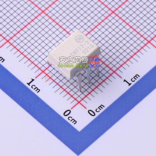 晶体管输出光耦 CNY172M DIP-6 onsemi(安森美) 电子元件全新原装
