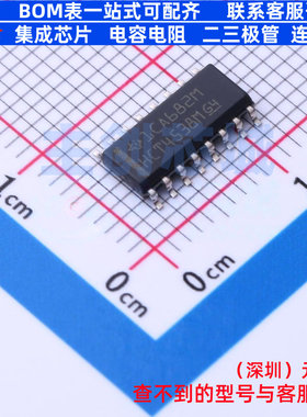 单稳态多谐振荡器 CD74HCT4538M SOIC-16 TI/德州 电子元器件配单