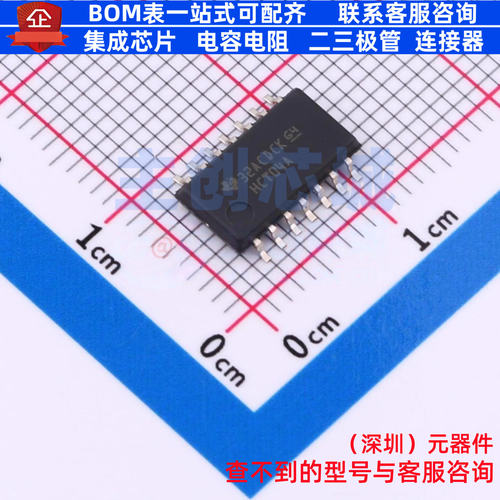 反相器 SN74HCT04ANSR SO-14 TI/德州 电子元器件配单全新原装