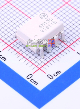 逻辑输出光耦 6N135SDVM SOP-8-2.54mm onsemi(安森美) 全新原装