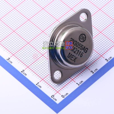 三极管(BJT) 2N3055AG TO-3 onsemi(安森美) 电子元器件全新原装