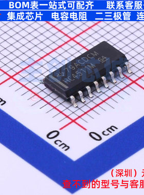 数码管驱动 CD74HC4511M96 SOP-16 TI/德州 电子元件配单全新原装