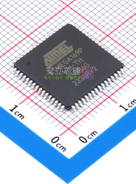 单片机(MCU/MPU/SOC) ATMEGA169P-16AU TQFP-64 MICROCHIP(微芯)