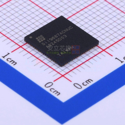 视频接口芯片 SII9687ACNUC MQFN-76 LATTICE(莱迪思) 电子元器件