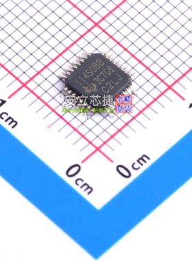 模数转换芯片ADC ADS114S08BIPBSR TQFP-32 TI/德州 电子元件配单
