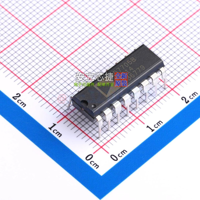 模数转换芯片ADC AD7705BNZ PDIP-16 ADI(亚德诺) 电子元器件配单