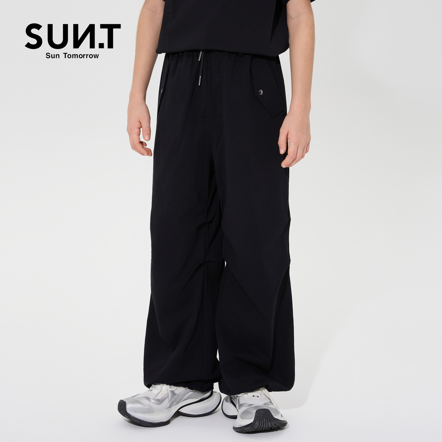 suntomorrow儿童裤子中大童春季宽松儿童百搭梭织直筒休闲裤长裤,童装/婴儿装/亲子装,裤子,淘宝优惠券,粉丝福利购,淘宝优惠卷