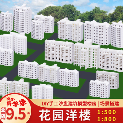 diy沙盘建筑模型材料楼房