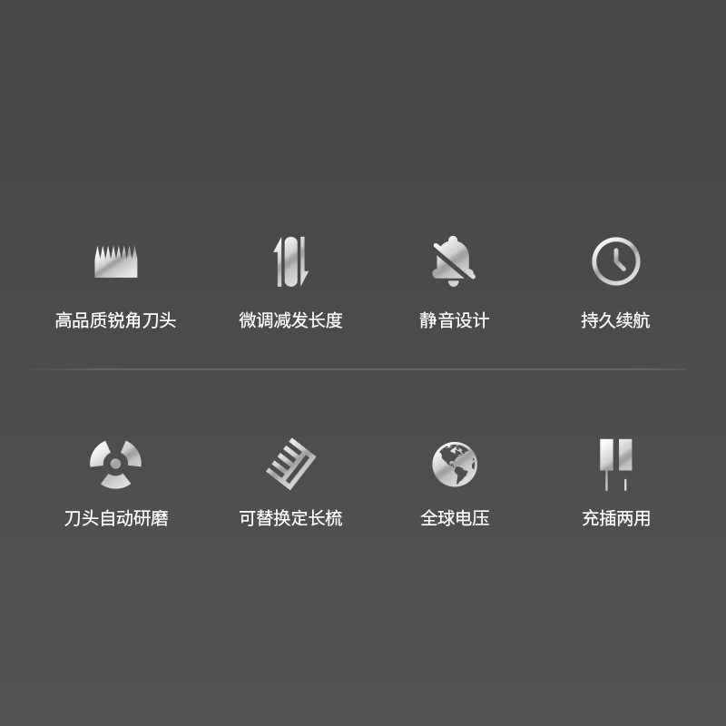 定制理发器电推子剃头发刀充电式电动理发神器家用PC1905电推剪刀