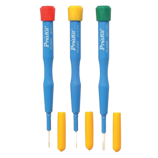 台湾宝工1PK-034NB一字精密陶瓷起子0.4*1.2mm无感调批十字PH0