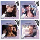 恋与深空鼠标垫小号腕垫秦彻沈星回祁煜黎深禁欲女生宿舍办公桌垫