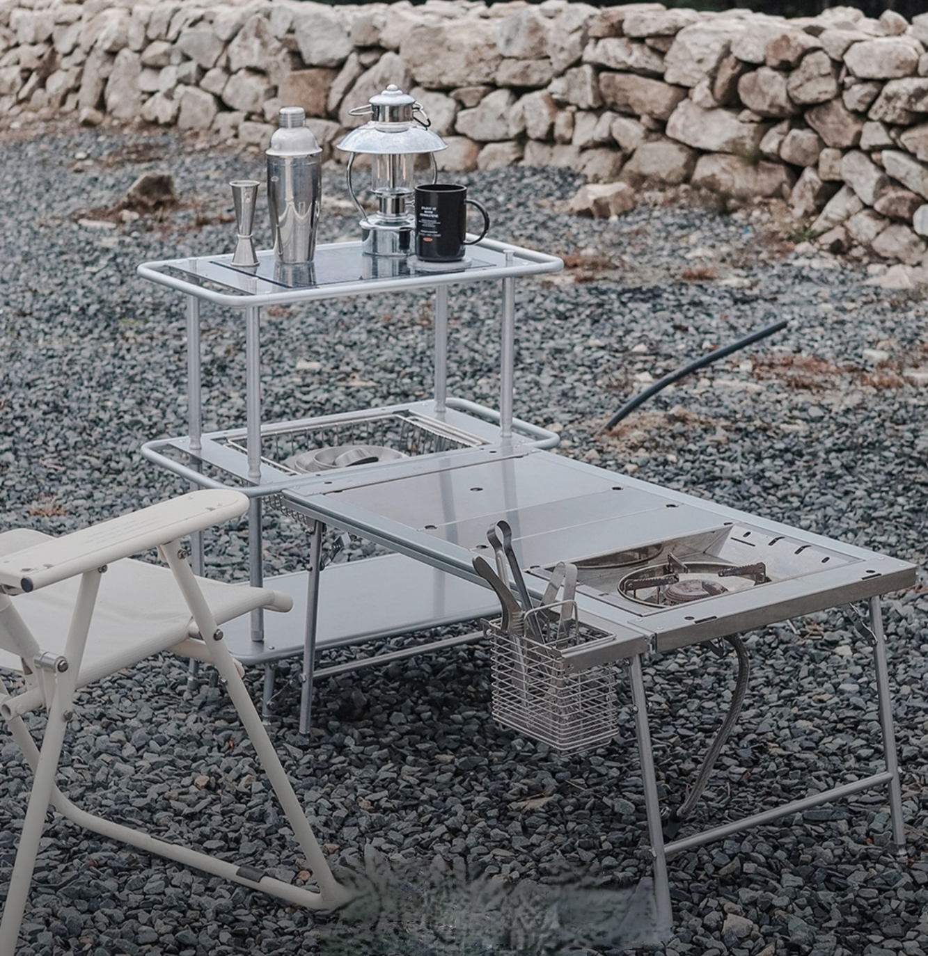 三单元IGT桌户外速开强扩展设计可玩性强铝合金露营IGT桌SP配件