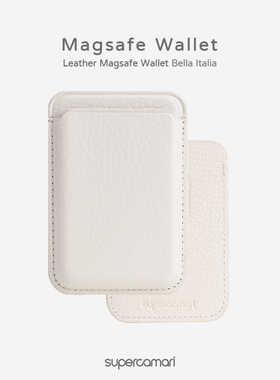 SC | Alcantara适用于IPhone苹果真皮卡包手机壳磁吸MagSafe卡包