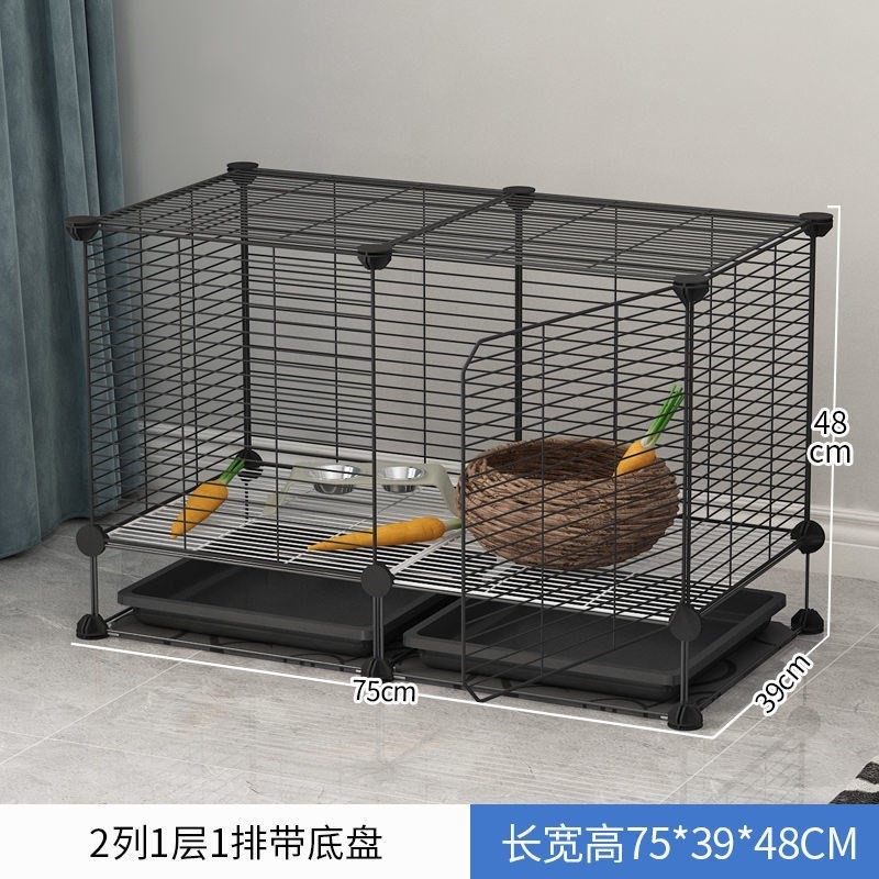 兔子笼子养殖笼家用兔笼子特大号双层宠物o自动清粪兔窝屋别墅