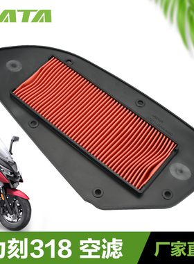 力刻318踏板摩托车LK250T LK300T空气滤芯滤清器空滤空气格配件