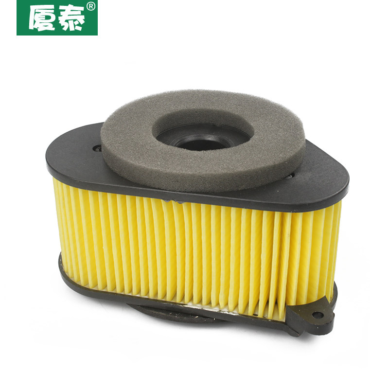适用轻骑踏板摩托车欧二锋彩UA125空滤QS125T-3空气过滤芯滤清器
