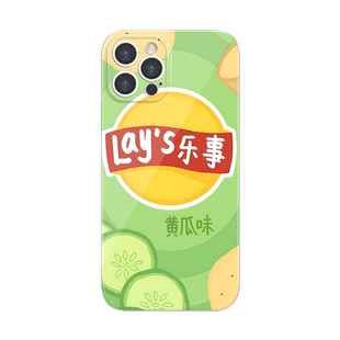 乐事薯片手机壳苹果16pro华为pura70乐视iPhone15Promax小米14零食vivo包装OPPO薯条13创意趣味x潮零食袋适用