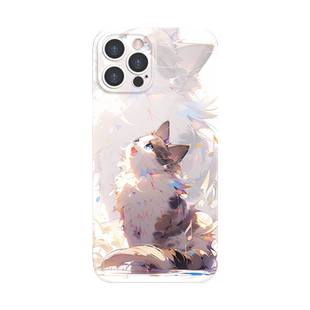 布偶猫手机壳苹果14华为mate60猫iPhone15Promax小米13猫猫OPPO猫咪vivo小猫12萌宠40可爱11ragdoll宠物适用x